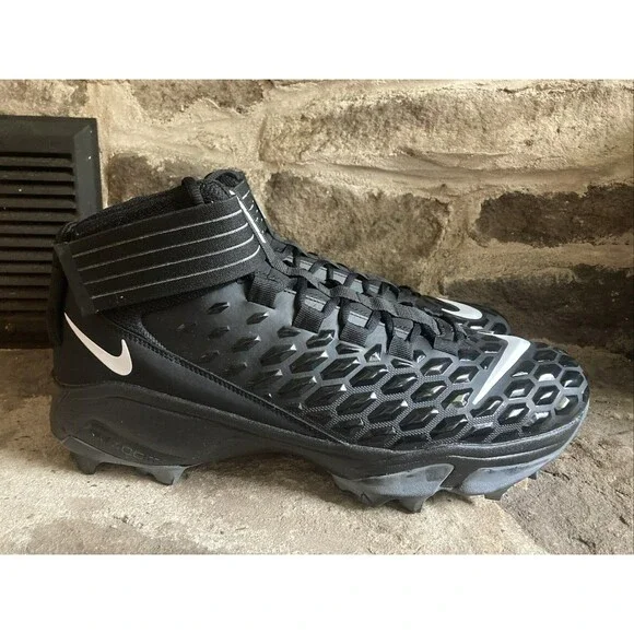 Nike Force Savage Pro 2 Shark Football Cleats Black Men Size 16 BV5448-001 New
